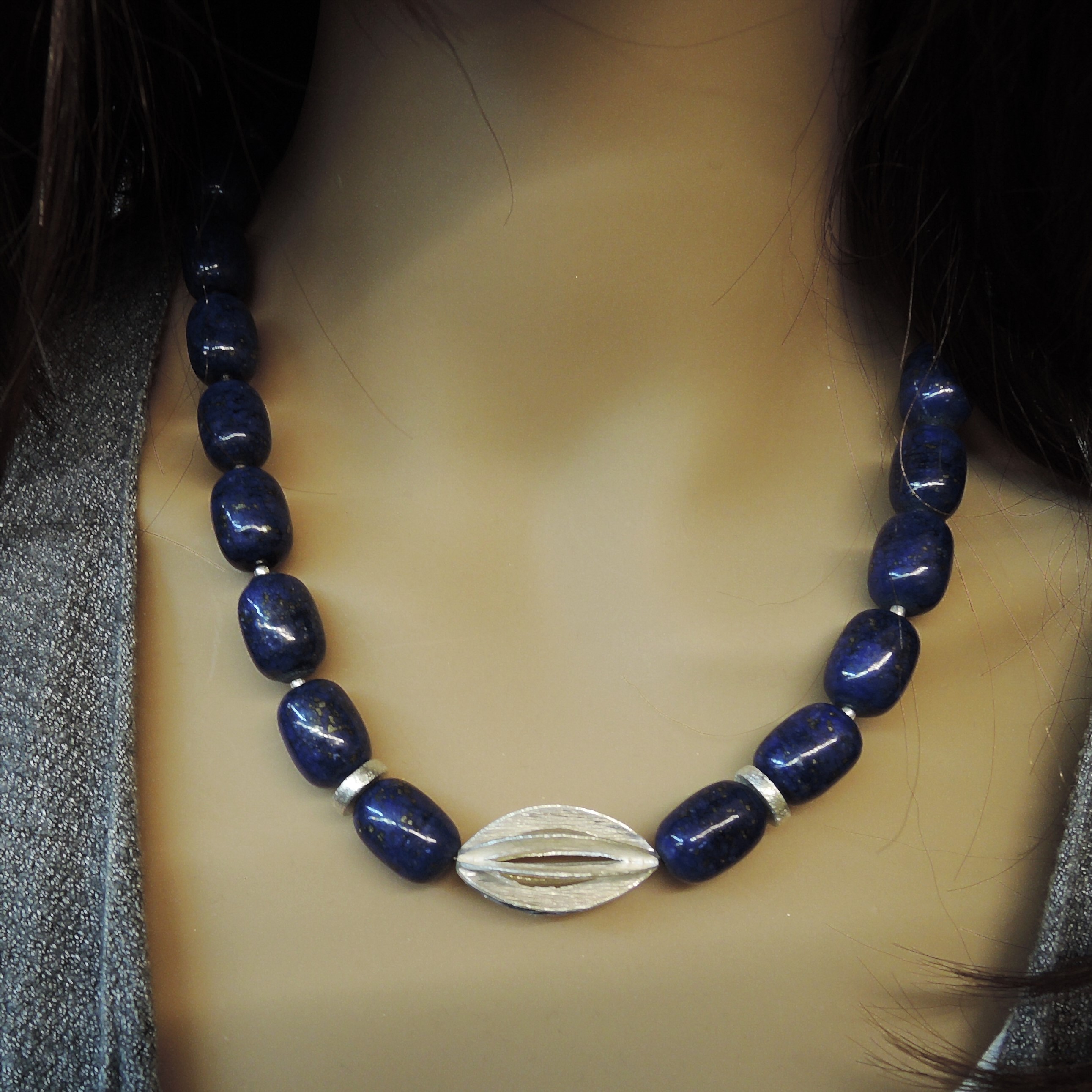 Lapis Edelstein Kette